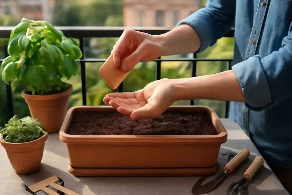 Seminare aromatiche in balcone conviene? I trucchi per una raccolta continua anche in poco spazio