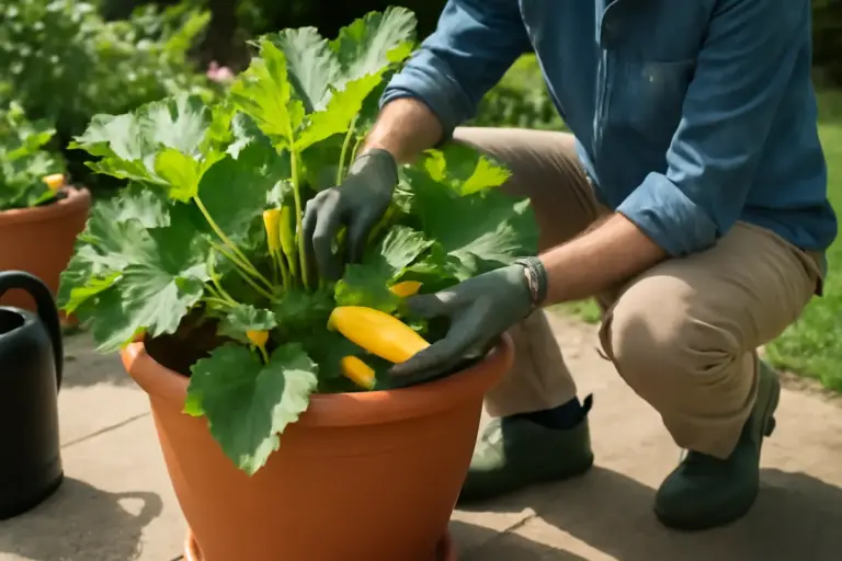 Come coltivare zucchine in vaso senza errori: la strategia che aumenta davvero la produttività