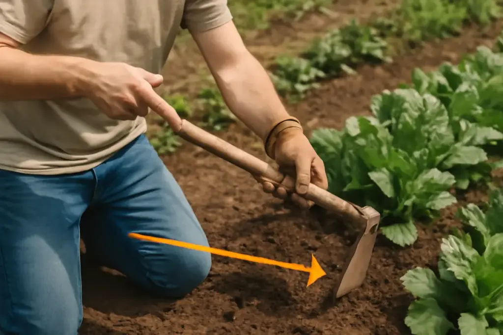 Come si usa correttamente la zappa da giardino? Il trucco che facilita il lavoro anche ai principianti