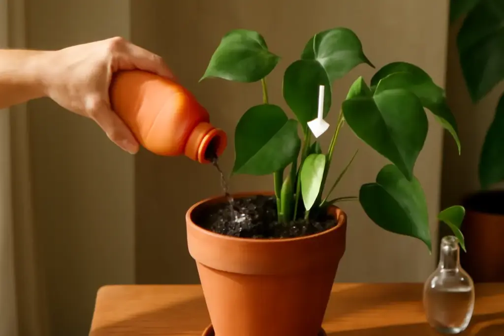 Quando bisogna concimare le piante da appartamento? Il segnale infallibile per ottenere nuove foglie