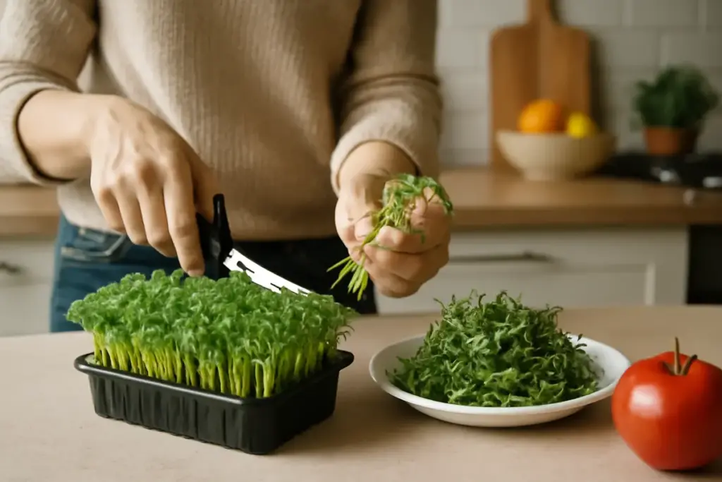 I benefici di coltivare microgreens in cucina: raccolto fresco e vitaminico in pochi giorni