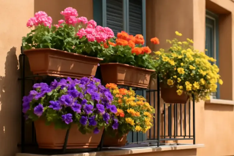 Fiori stagionali da balcone colorato: la combinazione che garantisce fioriture continue senza sforzi