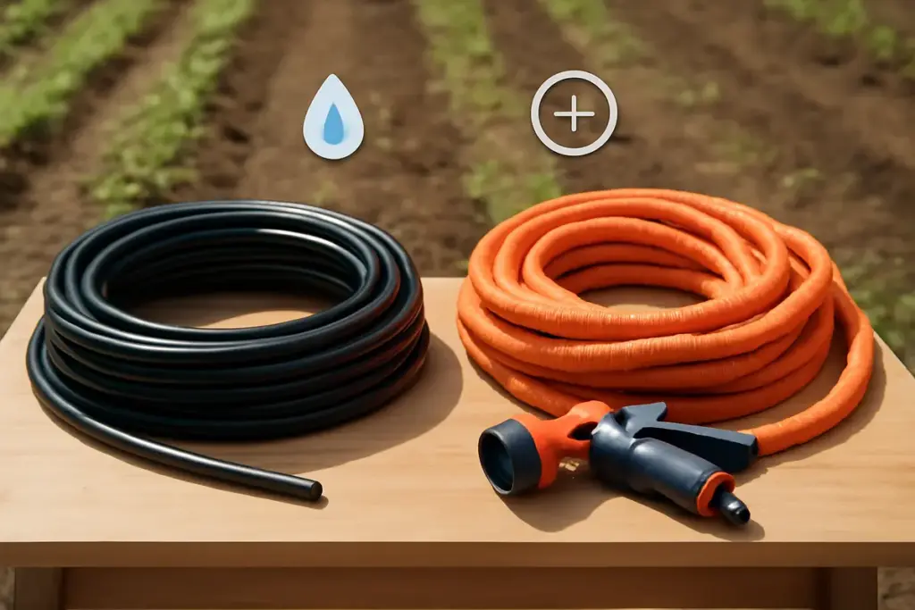 Tubi per irrigazione a confronto: quale sistema permette di risparmiare più acqua e tempo