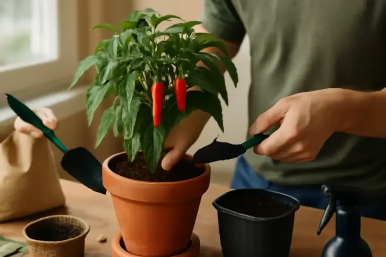 Piantare peperoncini a casa conviene? Un accorgimento pratico per piante vigorose tutto l’anno