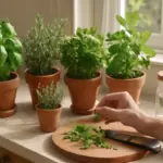 Piante aromatiche in cucina: coltivale dentro casa per avere odori freschi a portata di mano ogni giorno