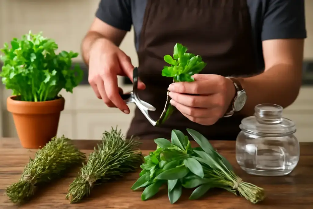 Quando raccogliere erbe aromatiche per conservarne aroma e proprietà? Il trucco degli chef di casa