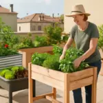 Aiuole rialzate in terrazzo: materiali e forme che facilitano la coltivazione anche ai principianti