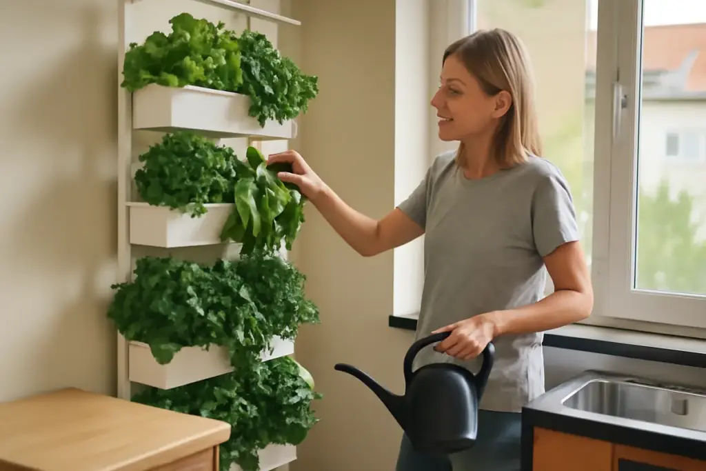 I vantaggi dell’orto verticale fatto in casa: sfrutta lo spazio e riduci la fatica quotidiana