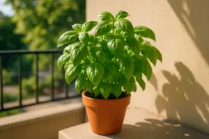 Basilico al sole: quanto ne ha bisogno e come coltivarlo